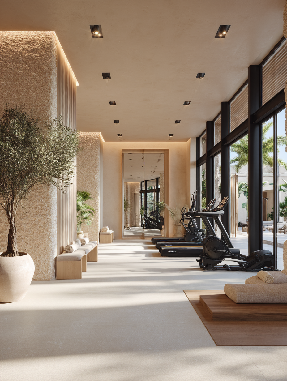 Gym im DEIÁH Retreat in Cala de Deià