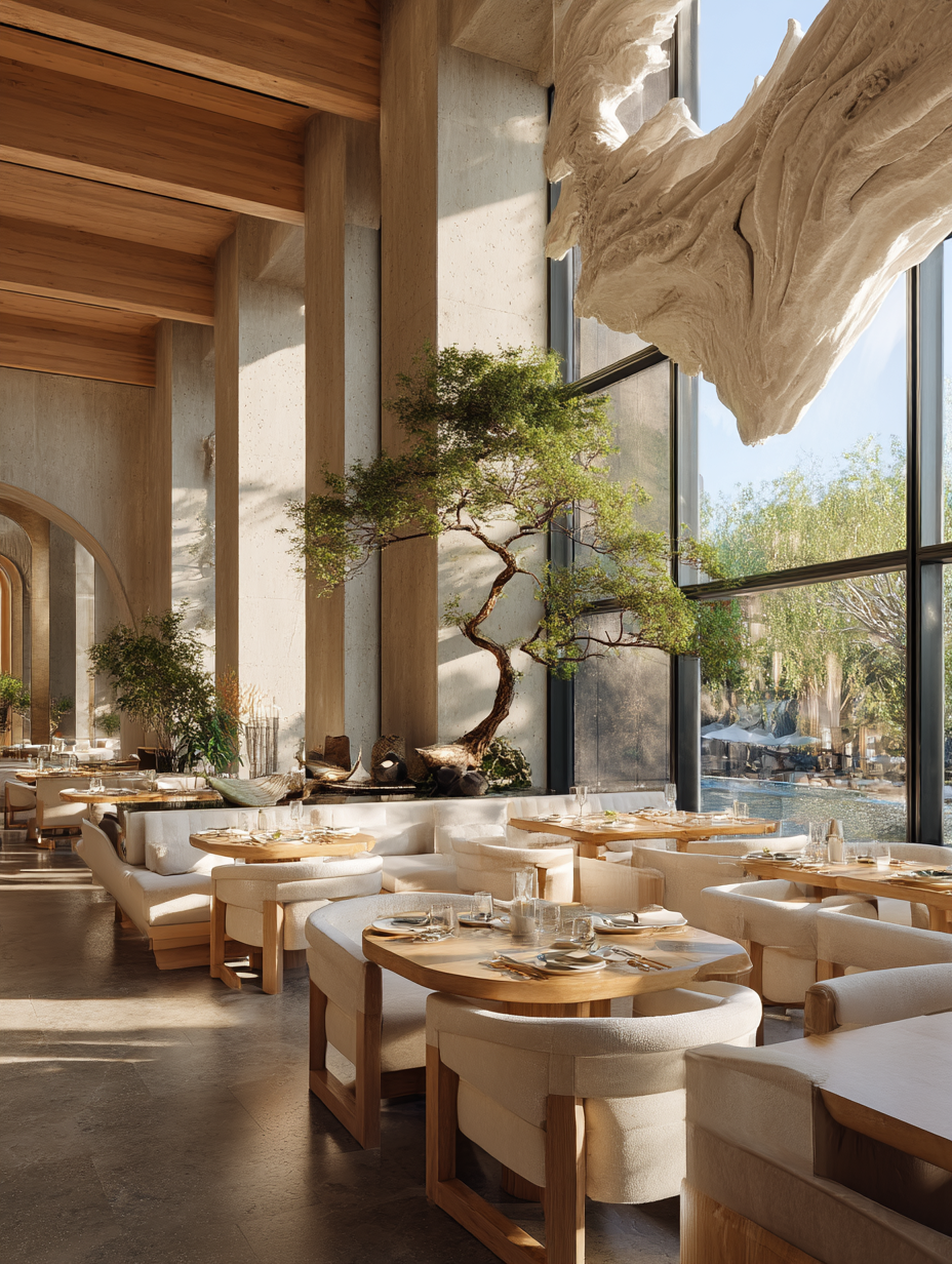 Restaurant Nami im Retreat in Cala de Deià