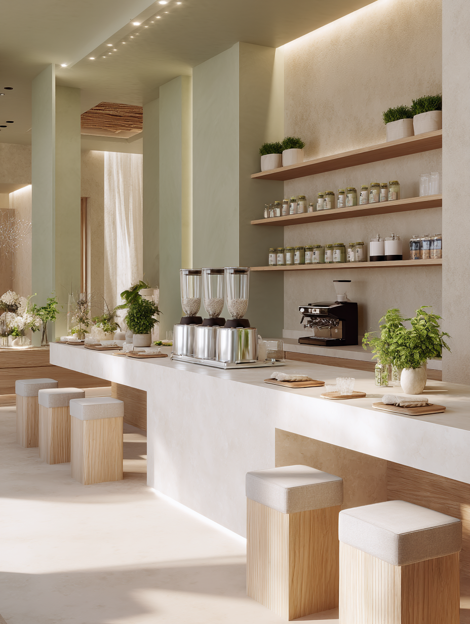 Smoothie Bar im DEIÁH Retreat in Cala de Deià