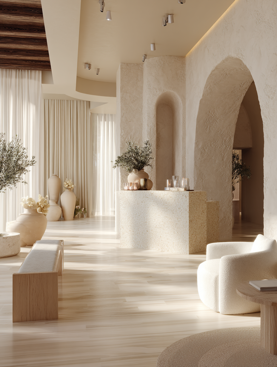 Spa Empfang im Retreat Cala de Deià
