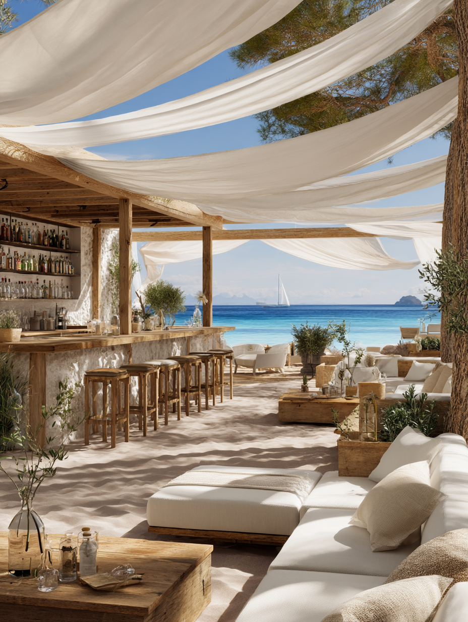 Beachclub Restaurant Mar Azul im Retreat Cala de Deià